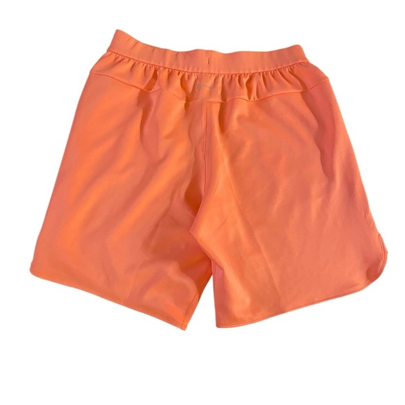 Women’s Peach Aeroready adidas Shorts 9” Sz Large Modest Sports Athleisure - Picture 2 of 8